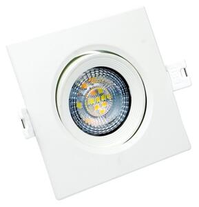 Χωνευτό Σποτ Φωτιστικό Οροφής LED CCT SMD 12W 3000K-6000K IP44 Λευκό Epistar 6448 Spotlight 6448 Λευκό