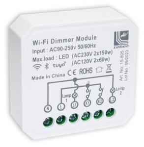 Έξυπνος Διακόπτης-Dimmer Smart Wifi TUYA 2x0,7A 230V 15-895 Lumen 15-895