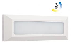 Απλίκα Φωτιστικό Τοίχου CERN LED 4W CCT Change 3000/4000/6500K IP65 GK 43-700362 Λευκό