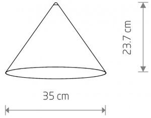 Καπέλο Φωτιστικού Οροφής IP20 Cameleon Zenith M Nowodvorski 8066 Μαύρο