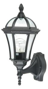 Απλίκα Φωτιστικό Τοίχου E27 60W IP44 Μαύρο Ledbury GZH-LB1 Elstead Lighting GZH-LB1 Μαύρο