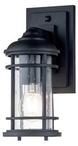 Απλίκα Φωτιστικό Τοίχου E27 60W IP44 Μαύρο Lighthouse FE-LIGHTHOUSE2-S-BLK Elstead Lighting FE-LIGHTHOUSE2-S-BLK Μαύρο