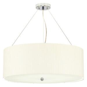 Κρεμαστό Φωτιστικό Οροφής 22 Ίντσες 5xE27 60W IP20 Pearce Elstead Lighting DL-PEARCE22-5LT-IV-PC Χρώμιο