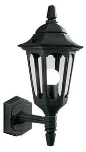 Απλίκα Φωτιστικό Τοίχου E27 60W IP44 Μαύρο Parish Mini PRM1-BLACK Elstead Lighting PRM1-BLACK Μαύρο