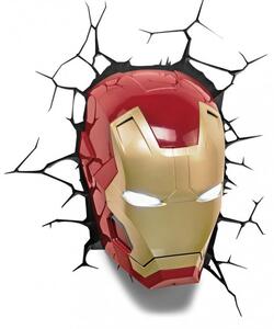 Φωτιστικό με Αυτοκόλλητο 3D Light FX Marvel Iron Man 49465