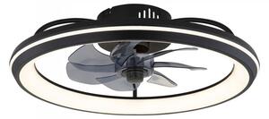 Ανεμιστήρας Οροφής LED 36W Μαύρο-Λευκό Dimmable Celeste 03643 Globo Lighting 03643 Μαύρο