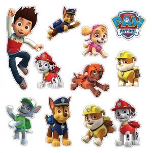 Παιδικό Αυτοκόλλητο Τοίχου 3D Paw Patrol Cartoon 1486 1486 Πολύχρωμο