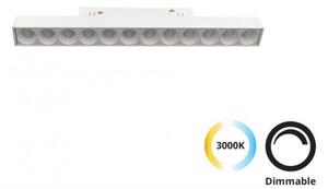 Φωτιστικό Μαγνητικής Ράγας LED 14W 3000K 24,5x4,4 Magnetic Viokef 4244407 Λευκό