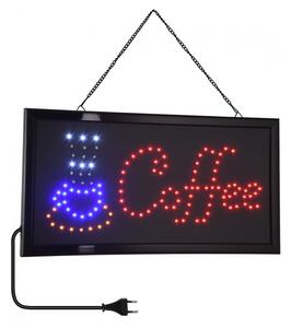 Διακοσμητικό Φωτιστικό Ταμπέλα LED COFFEE75686 Globostar 75686