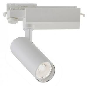 Σποτ Φωτιστικό Ράγας LED IP20 15W 3000K 24 Μοίρες Hercules Viokef 3913-010W-3-S-24 Λευκό