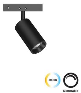 Σποτ Φωτιστικό Μαγνητικής Ράγας LED 2W IP20 Micro Magnetic 4315500 Viokef 4315500 Μαύρο