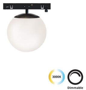 Φωτιστικό Μαγνητικής Ράγας LED 6W IP20 Micro Magnetic 4316100 Viokef 4316100 Μαύρο