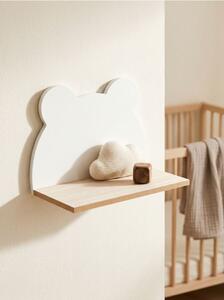 Sinsay - Ράφι τοίχου με μοτίβο αρκουδάκι - λευκο