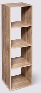 Βιβλιοθήκη Δαπέδου 4 Θέσεων (34.5x32x134) F-V Box Mix Nat 173686