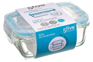 Φαγητοδοχείο 330ml F-V Rect Glass 135003