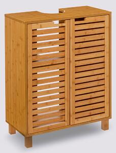 Ντουλάπι Νιπτήρα Μπάνιου (60x28x80) F-V Sicela Bamboo 160817