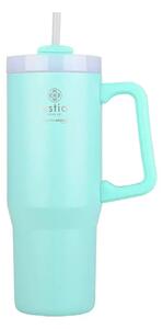 Ανοξείδωτο Ποτήρι StrawTumbler XL Save the Aegean 900ml Estia - 89 - Bermuda Green