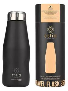 Ανοξείδωτο Μπουκάλι Θερμός Save the Aegean 350ml Estia - 96 - Black