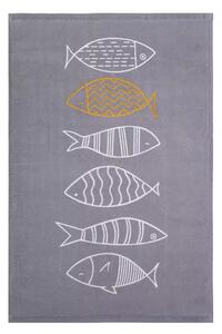 Ποτηρόπανο Βελουτέ Fish Style 40X60 Nef Nef - 110 - Grey