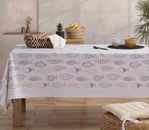 Τραπεζομάντηλο Αλέκιαστο Fish Style Nef Nef 140X140