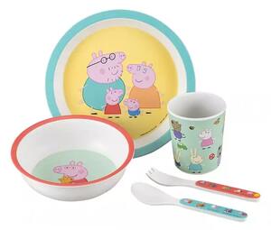 Παιδικό Σετ Φαγητού Peppa Pig (5Τεμ) Petit Jour