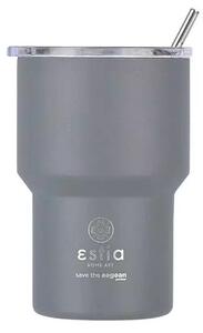 Ανοξείδωτο Ποτήρι Θερμός Save the Aegean 400ml Estia - 110 - Grey