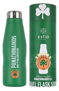 Ανοξείδωτο Μπουκάλι Θερμός PANATHINAIKOS B.C 500ml Estia