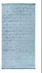 Πατάκι μονόχρωμο Deluxe (80Χ150) 25170 by Tzikas carpets - 35 - light blue