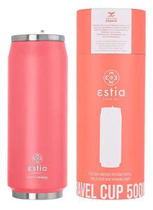 Ανοξείδωτο Ποτήρι Θερμός Save the Aegean 500ml Estia 104 -Coral