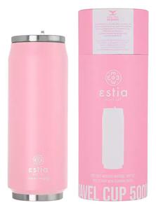 Ανοξείδωτο Ποτήρι Θερμός Save the Aegean 500ml Estia 64 - Rose