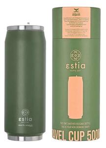 Ανοξείδωτο Ποτήρι Θερμός Save the Aegean 500ml Estia 27 - Forest Green