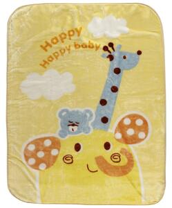 Κουβέρτα Κούνιας Βελουτέ Happy Baby (6615) Das Baby