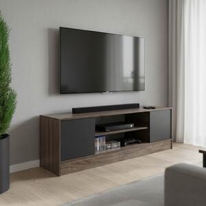 Έπιπλο TV Sasa Καφέ 120x35x41.5 cm