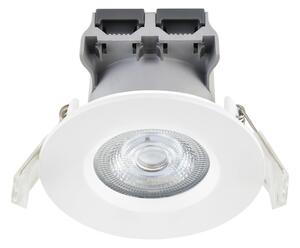 MEGAMAN LED χωνευτός προβολέας Matter Tego, λευκός, RGBW, IP65, έξυπνος, ρυθμιζόμενος, Λευκό, Μπάνιο, Πλαστικό