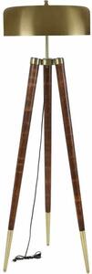 Φωτιστικό Δαπέδου Stil 534LUN4390 48x165cm E27 40W Gold-Walnut Opviq