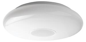 MEGAMAN Φωτιστικό οροφής LED Matter Muse, λευκό, RGBW, IP54, έξυπνο, ρυθμιζόμενος, Λευκό, Σαλόνι / τραπεζαρία, Πλαστικό, σύγχρονο