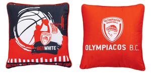 Διακοσμητική Μαξιλαροθήκη 2 Όψεων (43x43) Palamaiki OLYMPIACOS