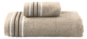 Πετσέτες Μπάνιου (Σετ 3τμχ) Palamaiki Towels Dant 450gsm Μπεζ