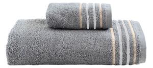 Πετσέτες Μπάνιου (Σετ 3τμχ) Palamaiki Towels Dant 450gsm Γκρι