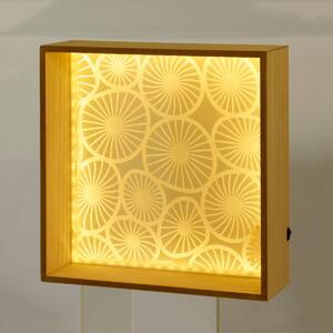 Διακοσμητικό Τοίχου Με Led (30x10x30) K-M Flowers DD1001270
