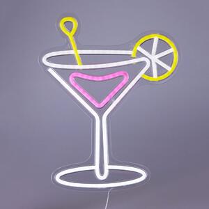 Διακοσμητικό Τοίχου Με Neon (32x38) K-M Coctail NE1100230