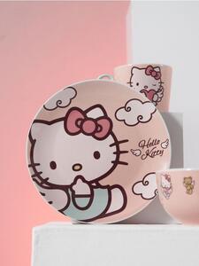 Sinsay - Κεραμικό πιάτο με στάμπα Hello Kitty - πολυχρωμο