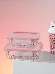 Sinsay - Γυάλινο δοχείο τροφίμων με καπάκι Hello Kitty - clear
