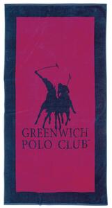 Greenwich Polo Club Πετσετα Θαλασσης 90χ180 4002 Blue, Fuschia