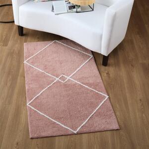 Πατάκι Μπάνιου (60x90) Kentia Loft Veda 14 Pink