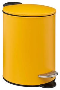 Kαλάθι απορριμμάτων Colorama 5Five με χωρητικότητα 3L και διαστάσεις 22.5x17x23cm - Mustard Yellow