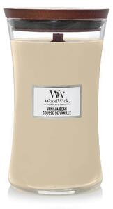 Αρωματικό Κερί WoodWick με διάρκεια καύσης έως 176 ώρες και άρωμα Vanilla Bean