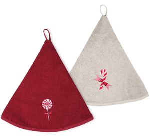 Χριστουγεννιάτικα Ποτηρόπανα (Σετ 2τμχ) S-F Christmas Sucette CE324047