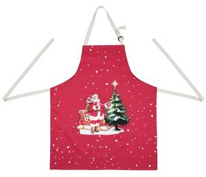 Χριστουγεννιάτικη Ποδιά Κουζίνας (70x80) S-F Christmas Rouge CE324038