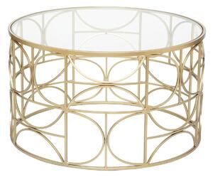 Τραπεζάκι σαλονιού atmosphera Artif Gold, 70 cm, Χρυσό